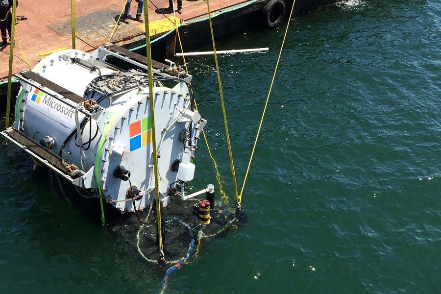 A Microsoft acaba de instalar um data center no fundo do mar